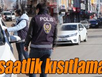 Kars’ta 56 saatlik kısıtlama denetimi!