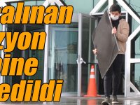 Kars’ta çalınan televizyon sahibine teslim edildi