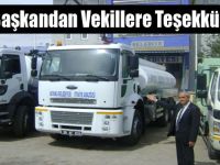 Başkandan Vekillere Teşekkür!