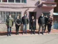 Mahalle sakinleri adeta herkese insanlık dersi verdi