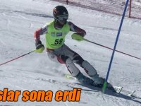 Türkiye Alp Disiplini A Grubu yarışları sona erdi