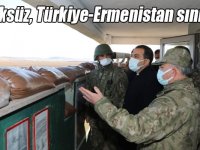 Kars Valisi Türker Öksüz, Türkiye-Ermenistan sınırında