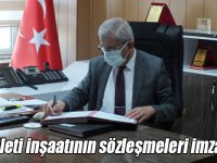 HİS göleti inşaatının sözleşmeleri imzalandı