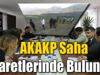 AKAKP Saha Ziyaretlerinde Bulundu