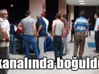 Su kanalında boğuldular