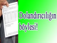 Dolandırıcılığın böylesi