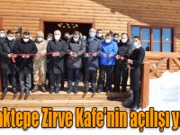 Sarıkamış’ta, Bayraktepe Zirve Kafe’nin açılışı yapıldı