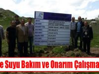 İçme Suyu Bakım ve Onarım Çalışmaları
