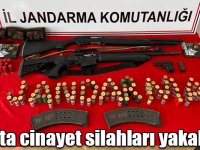 Kars’ta cinayet silahları yakalandı