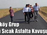 Koçköy Grup Yolu Sıcak Asfalta Kavuşuyor