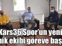 Kars36 Spor’un yeni teknik ekibi göreve başladı