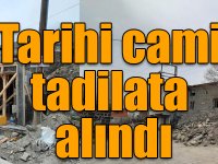 Tarihi Laçin Bey Cami tadilata alındı