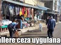 Kars’ta, kaldırım işgallerine ceza uygulanacak!