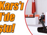 Arslan, Kars'ı TBMM'de konuştu!