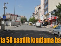 Kars'ta 58 saatlik kısıtlama başladı