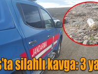 Kars’ta silahlı kavga:3 yaralı