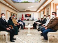 AK Parti İl Teşkilatından Rektör Türkmen’e hayırlı olsun ziyareti