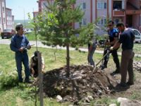 Polislerden çevreci organizasyon
