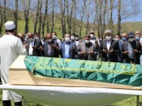 Kazada hayatını kaybeden muhtar, son yolculuğuna uğurlandı