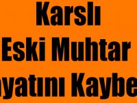 Eski Muhtar Kazada Hayatını Kaybetti
