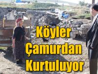 Köyler Çamurdan Kurtuluyor