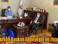 Ayluçtarhan Başkan Alibeyoğlu’nu ziyaret etti