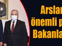 Arslan ve Kılıç, önemli projeler için Tarım ve Orman Bakanıyla görüştüler