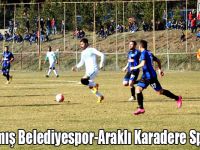 Sarıkamış Belediyespor-Araklı Karadere Spor: 0-0