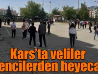Kars’ta veliler öğrencilerden heyecanlı!