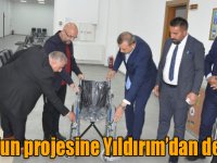 Altun’un projesine Yıldırım’dan destek!