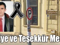 Taziye ve Teşekkür Mesajı