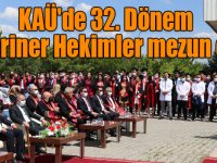 KAÜ'de 32. Dönem Veteriner Hekimler mezun oldu