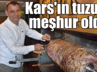 Kars'ın tuzu da meşhur oldu!