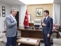 Kaymakam Cebeci Başkan Akay’ı ziyaret etti