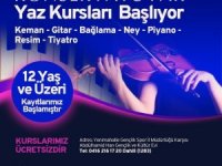 Yaz kurslarına kayıtlar başladı