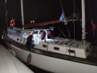 İzmir açıklarında kaçak göçmen hareketliliği