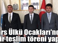 Kars Ülkü Ocakları'nda devir teslim töreni yapıldı