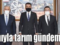Arslan ve Kılıç: “Tarım Bakanıyla tarım gündemini görüştük”