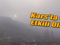 Kars'ta Sis Etkili Oldu