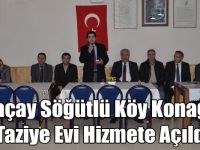 Arpaçay Söğütlü Köy Konağı ve Taziye Evi Hizmete Açıldı