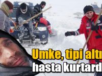 UMKE tipi altında hasta kurtardı