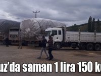 Susuz’da saman 1 lira 150 kuruş