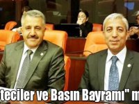 Kars Milletvekilleri Ahmet Arslan ve Yunus Kılıç'ın “Gazeteciler ve Basın Bayramı" mesajı
