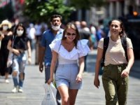 Taksim’de koronavirüs unutuldu