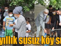 Kars’ta 100 yıllık susuz köy suya kavuştu