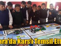 Digor Robot Bilim Takımı Ankara'da Kars'ı Temsil Etti