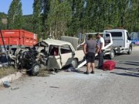 Çorum’daki trafik kazası