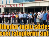 Sağlıkçılar toplu sözleşme öncesi taleplerini anlattı
