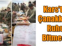 Kars'ta, Çanakkale Ruhu Bitmedi!