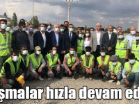 Kars’ta yol ve alt yapı çalışmaları hızla devam ediyor